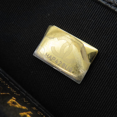 シャネル CHANEL マトラッセ20 チェーンショルダー ブラック ラムスキン ショルダーバッグ マットゴールド金具 黒 ココマーク