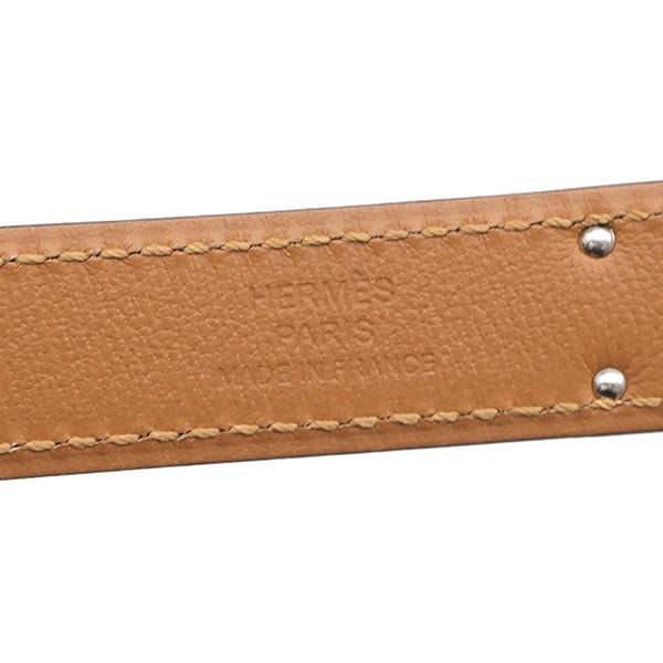 エルメス HERMES ベルト ケリー 18 ブラック×ゴールド ヴォーエプソン