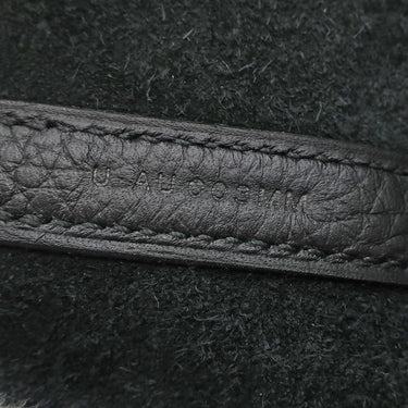 エルメス HERMES ピコタンロック PM ブラック トリヨンクレマンス ハンドバッグ ゴールド金具 黒