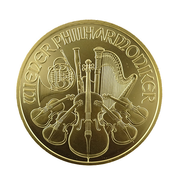 ウィーン １oz 999.9 ゴールド K24 金貨 Vienna PHILHARMONIKER