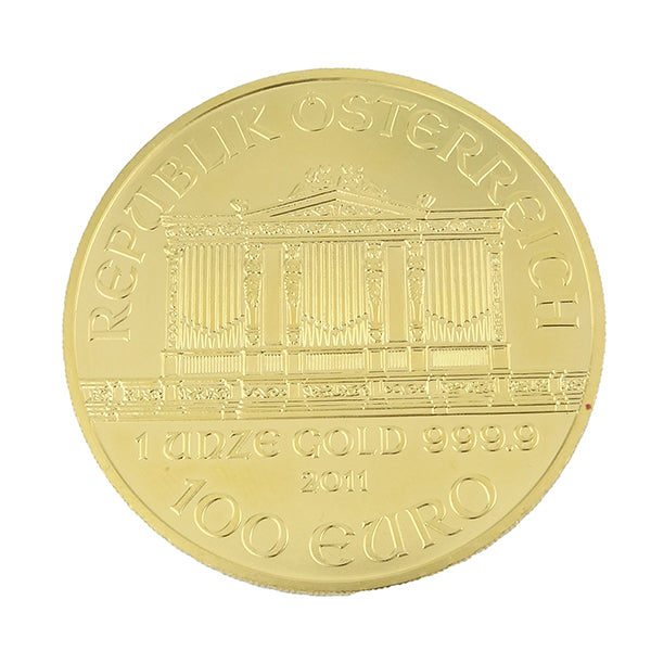 ウィーン １oz 999.9 ゴールド K24 金貨 Vienna PHILHARMONIKER