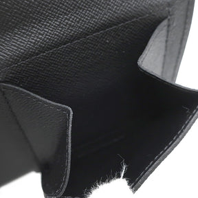 エピ/ノワール ポルトフォイユ マルコNM M62289 エピレザー 二つ折り財布 シルバー金具 黒 旧型
