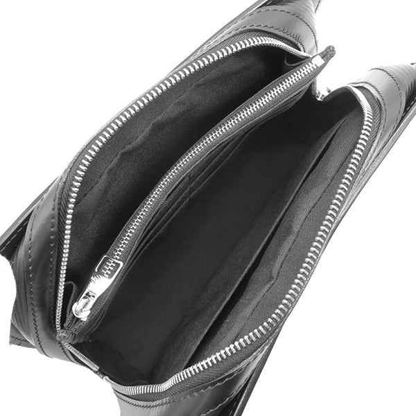 ノワール オシュ M59362 エピレザー セカンドバッグ シルバー金具 黒 ハンドバッグ クラッチバッグ