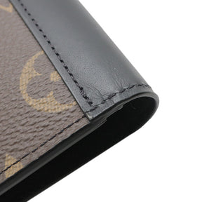 モノグラム ポルトフォイユ ブラザ M69410 モノグラムマカサー 長財布 シルバー金具 新品未使用 黒 二つ折り財布