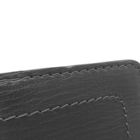 バサルト ユタ オーガナイザー ドゥポッシュ M97023 レザー カードケース 黒 二つ折り カード入れ ブラック系