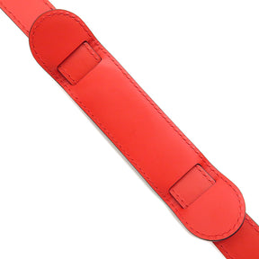 レッド キーポル バンドリエール45 Ｍ53419 エピレザー ボストンバッグ シルバー金具 赤 Supreme コラボ
