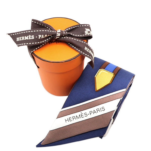 取扱店舗 エルメス HERMES ツイリー スカーフ シルク マロングラッセ