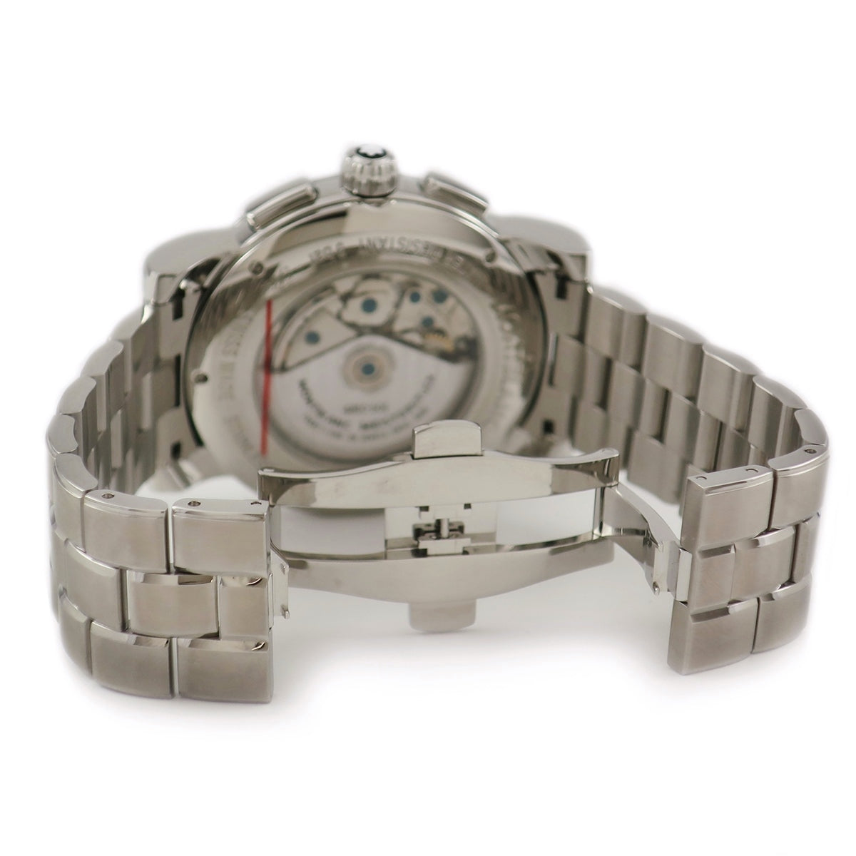 【MONTBLANC】モンブラン スター4810 腕時計 クロノグラフ 自動巻き SS 黒文字盤 U0102376/md15436kw