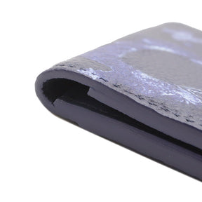 ブルー オーガナイザー ドゥ ポッシュ M80463 カーフ カードケース ウォーターカラー サマーコレクション 青 白