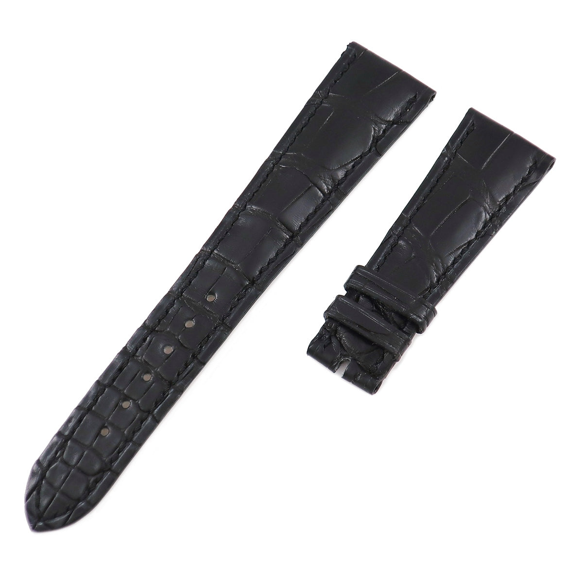 メンズ 未使用 純正 ベルト ストラップ 腕時計 21ｍｍ 黒