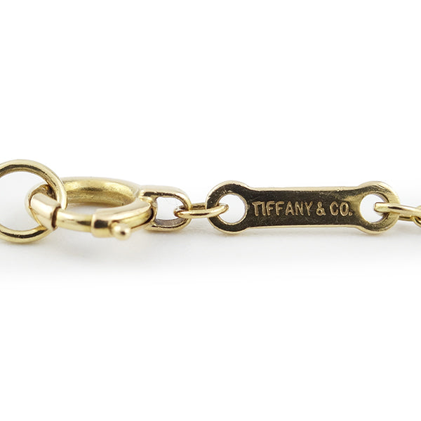 リーフ エルサ・ペレッティ イエローゴールド 750YG ネックレス 750 Tiffany＆Co. PERETTI