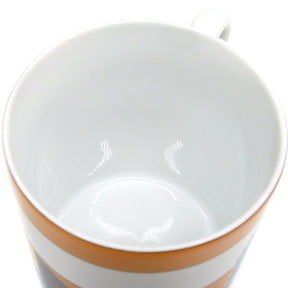 ロカバール Rocabar マグカップ 300ml 051032P ホワイト×オレンジ×イエロー×ブルー 磁器 食器 新品 未使用