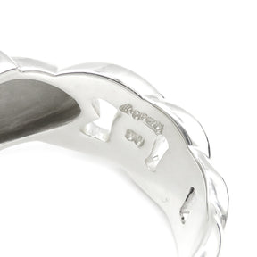 ブックルセリエ シルバー シルバー925 #50 リング 指輪 SV925 Ag925 ベルトモチーフ