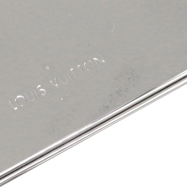 Louis Vuitton M62489 Card Case Metal Silver