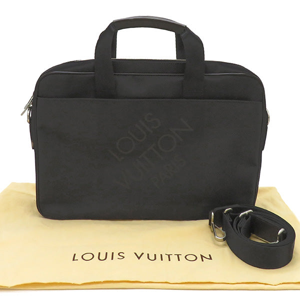 ブラック素材ラインLOUIS VUITTON アソシエPM 2WAY ショルダーバッグ