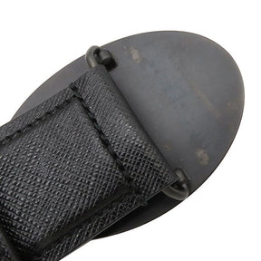 サフィアーノ 革ベルト 40/100 2CM198 NERO レザー #100 ベルト ブラック金具 黒 ロゴバックル