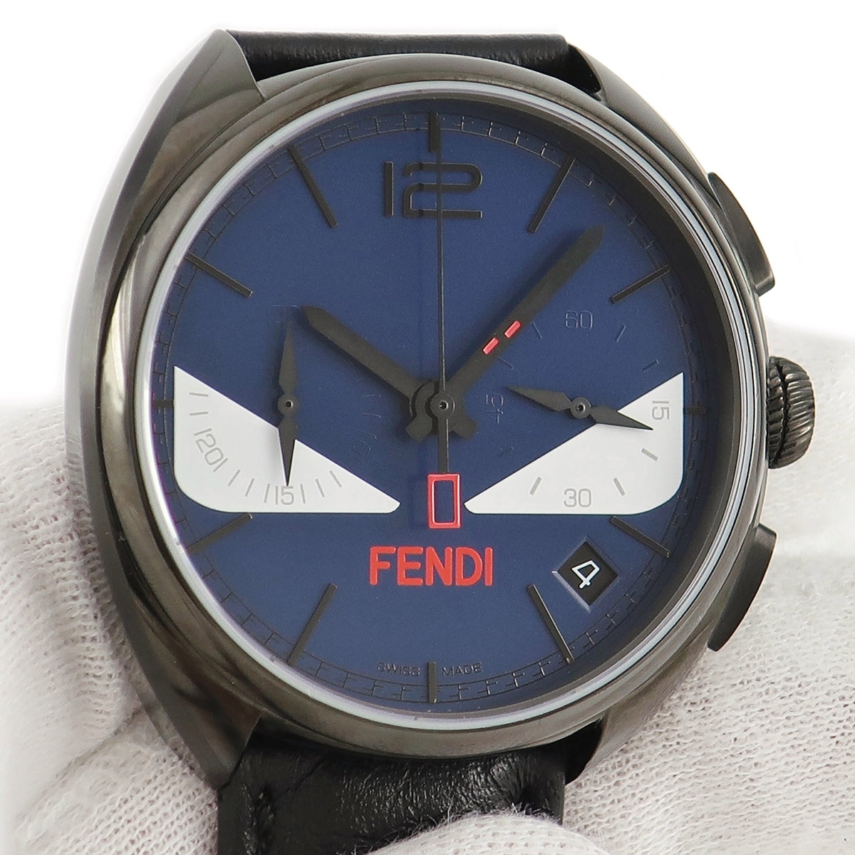 フェンディ FENDI バッグバグズ クロノグラフ モンスター 000-21200G