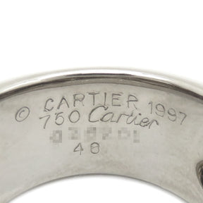 カルティエ Cartier ヌーベルバーグ ホワイトゴールド K18WG #48 ...