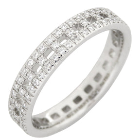 ティファニー Tiffany & Co Tトゥルー ナロー リング 67456890 ホワイトゴールド K18WG ダイヤモンド リング 指輪  AU750 750WG