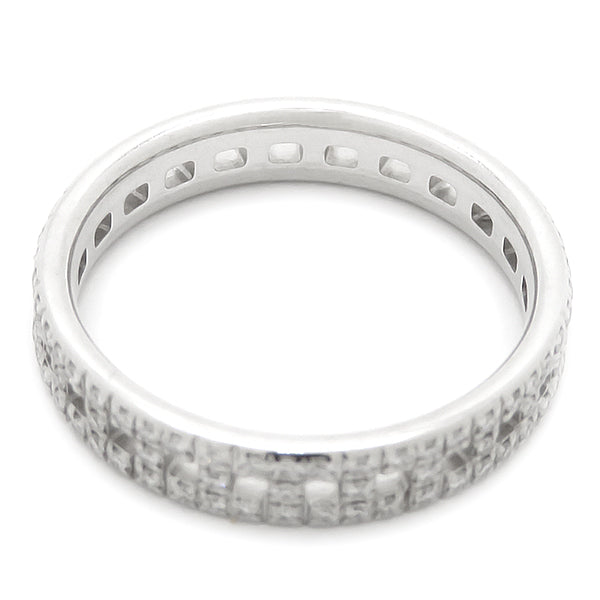 ティファニー Tiffany & Co Tトゥルー ナロー リング 67456890 ホワイトゴールド K18WG ダイヤモンド リング 指輪 AU750 750WG