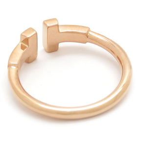 ティファニー TIFFANY&Co. T ワイヤーリング 指輪 K18WG 750 ホワイトゴールド ＃10号 60148374商品説明