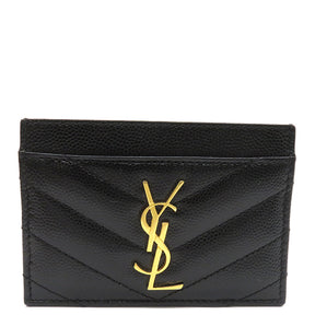 サンローラン SAINT LAURENT モノグラム YSL 358089 ブラック レザー