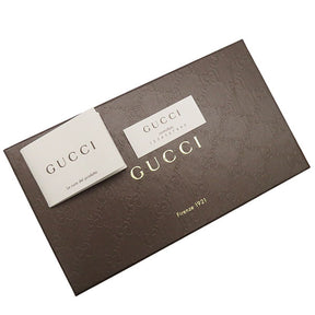 グッチ GUCCI 354496 ピンクベージュ×ライトブルー レザー 長財布 ゴールド金具 スイング ライトブルー金具 二つ折り