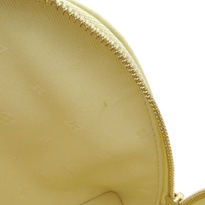 バナナ アルマ ソフト BB M59821 カーフ 2WAYバッグ ゴールド金具 黄色 ショルダー ハンドバッグ