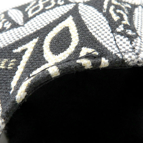 ブラック SINCE 1854 MP2901 ラムスキン モノグラムジャガード キャップ ゴールド金具 黒 白 帽子