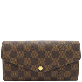 ルイヴィトン LOUIS VUITTON ダミエエベヌ ポルトフォイユ サラ N63209