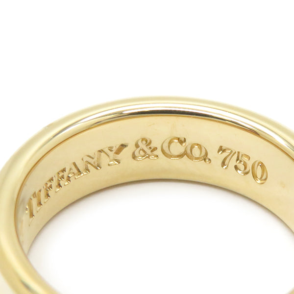 ティファニー Tiffany & Co 1837 ナロー イエローゴールド K18YG リング 指輪
