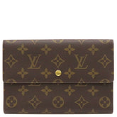 ルイヴィトン LOUIS VUITTON M60135 モノグラムキャンバス 長財布