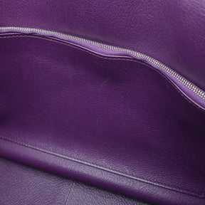 エルメス HERMES ジプシエール34 ウルトラバイオレット トリヨンクレマンス ショルダーバッグ シルバー金具 紫