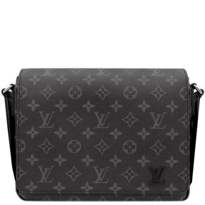 LOUIS VUITTON ルイヴィトン モノグラム エクリプス ディストリクト PM NV3 ショルダーバッグ ブラック M46255