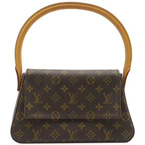 ルイヴィトン LOUIS VUITTON ブラウン ミニ ルーピング M51147