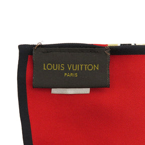 ルイヴィトン LOUIS VUITTON ベージュ×レッド バンドー トランク