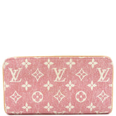 ルイヴィトン LOUIS VUITTON ピンク ジッピー ウォレット M81182