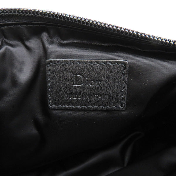 ディオール DIOR サドルバッグ 1ADPO128YVV ブラック ナイロン ボディバッグ マットブラック金具 黒 ベルトバッグ ウエストバッグ