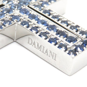 ダミアーニ DAMIANI ベルエポック アイスバーグ 20087030 ホワイトゴールド K18WG サファイア ダイヤモンド ネックレス 750WG 18金