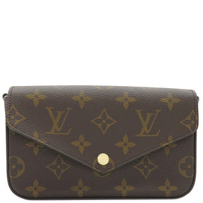 ルイヴィトン LOUIS VUITTON モノグラム×カーキ ミュルティ ポシェット ...