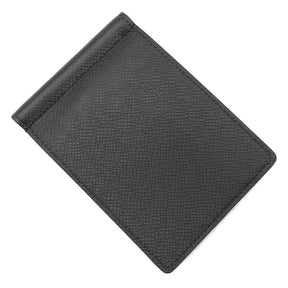 ルイ ヴィトン  ポルトフォイユ パンス マネークリップ カードケース 二つ折り財布 タイガ レザー ノワール ブラック 黒 シルバー金具 M62978 箱付 LOUIS VUITTON（新品・未使用品）
