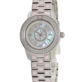 電池新品交換クリスチャンディオール Christian Dior 女性用 腕時計 s1248