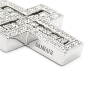 ダミアーニ DAMIANI ベルエポック XXS ホワイトゴールド K18WG ダイヤモンド ネックレス 新品 未使用 750 18金 クロス 十字架