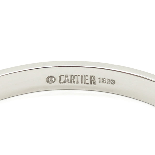 カルティエ Cartier LOVE ラブブレス ホワイトゴールド K18WG #16 ブレスレット 750 18金