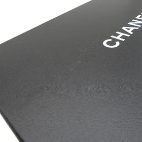 シャネル CHANEL G34061 ホワイト×ブラック レザー ファブリック #34 1/2 パンプス 白 黒