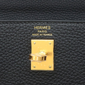 エルメス HERMES ケリー25 内縫い ブラック トゴ 2WAYバッグ ゴールド金具 新品 未使用 ショルダー 黒