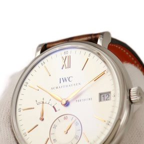 IWC  ポートフィノ ハンドワインド エイトデイズ IW510103 手巻き メンズ ビッグデイト パワーリザーブ スモセコ