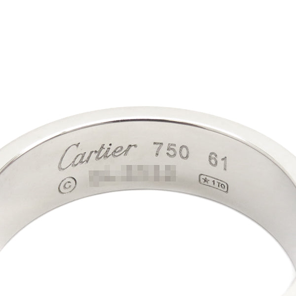 カルティエ Cartier ラブリング ホワイトゴールド K18WG #61(JP 21 ...
