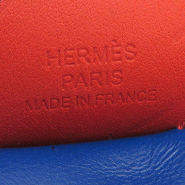 エルメス HERMES ロデオPM ペガサス ブルーフランス×モーヴシルベストル×カプシーヌ アニューミロ バッグチャーム 青 赤 ピンク