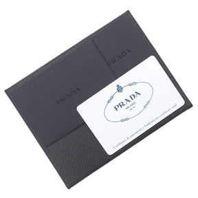 プラダ PRADA トライアングルロゴ ミニウォレット 1MH021 NERO サフィアーノレザー 三つ折り財布 黒 三角ロゴ コンパクト財布